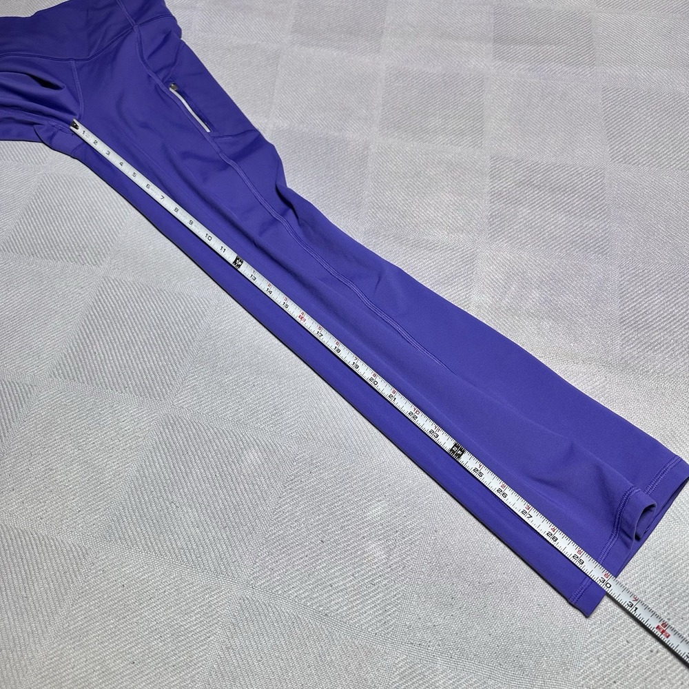 Athleta Rainier Bootcut Pants Womens Size XS Purple Flare High Rise Athleisure - Picture 15 of 16